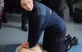 Światowy Dzień Zdrowia w Komendzie Stołecznej Policji (63)