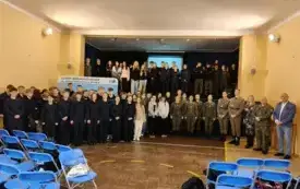 Spotkanie z płk Marcinem Kujawą Dow&oacute;dcą Pułku Reprezentacyjnego WP- (28)