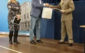 Spotkanie z płk Marcinem Kujawą Dow&oacute;dcą Pułku Reprezentacyjnego WP- (20)