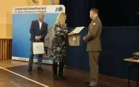 Spotkanie z płk Marcinem Kujawą Dow&oacute;dcą Pułku Reprezentacyjnego WP- (19)