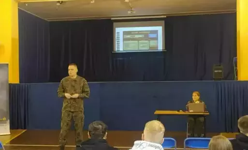 Zdjęcie do Spotkanie z przedstawicielami Wojskowego Centrum Rekrutacji w Mińsku Mazowieckim