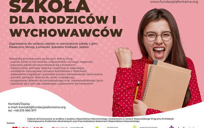 Zdjęcie do Szkoła dla Rodzic&oacute;w i Wychowawc&oacute;w