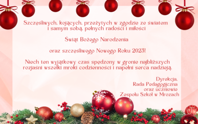 Zdjęcie do Wesołych Świąt!