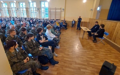 Zdjęcie do Spotkanie z policją